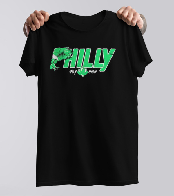Philadelphia Eagles Philly Fly High Football T-Shirt