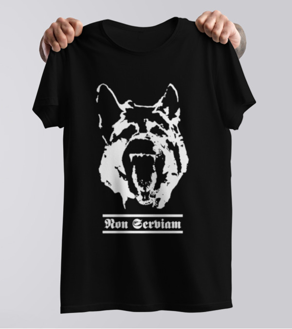 Non Serviam Rabid Dog T-Shirt