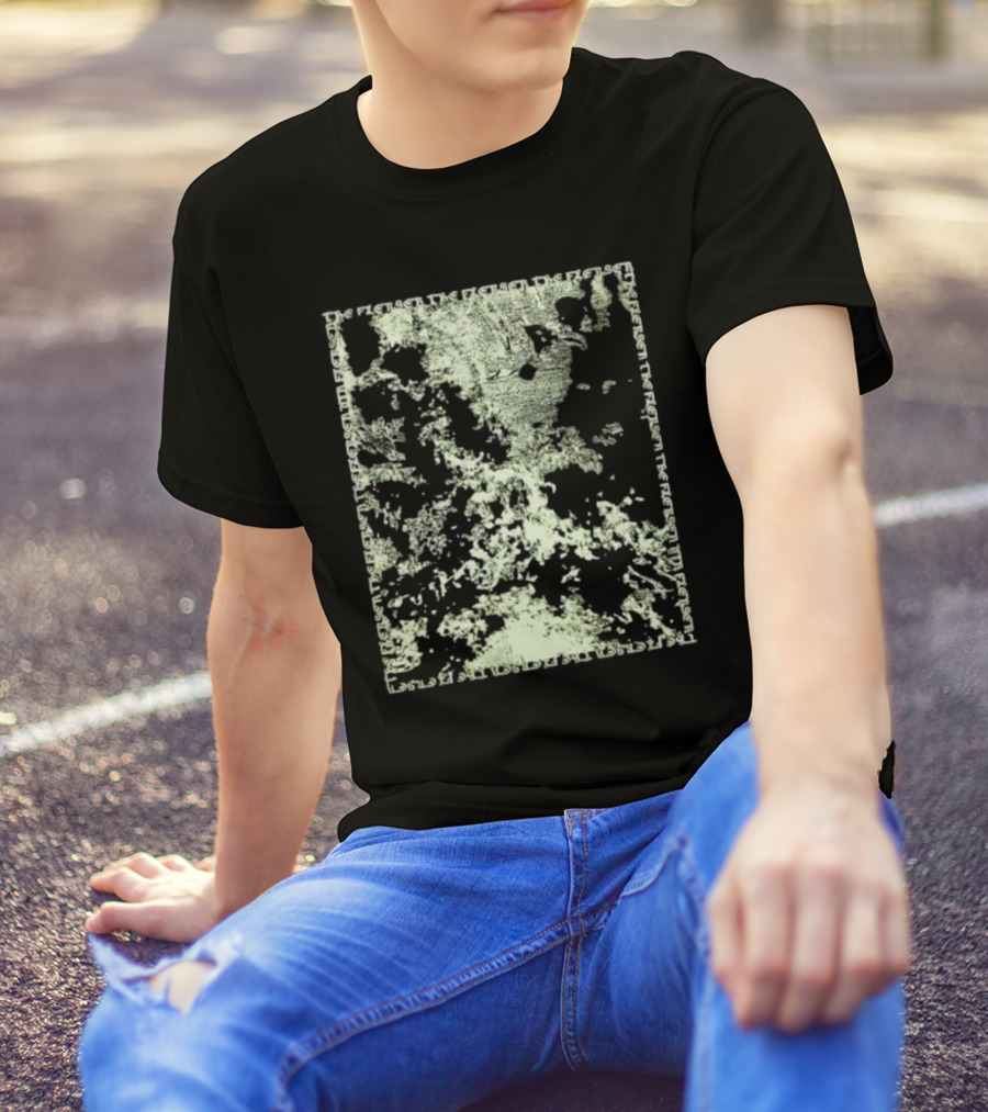 The Flenser Gross Realm Abstract Texture T-Shirt