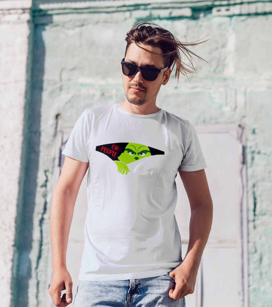 Grich EW People Christmas Green Character T-Shirt