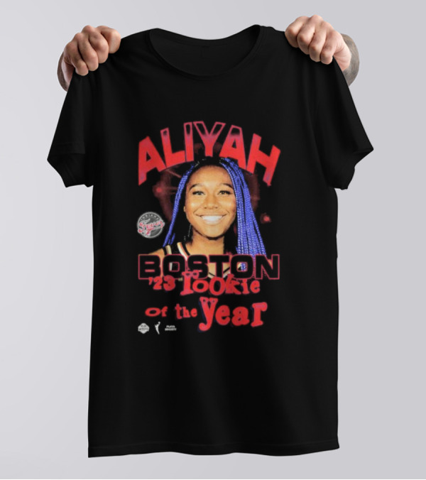 Aliyah Boston '23 Rookie Of The Year Indiana Fever Fan Favorite T-Shirt