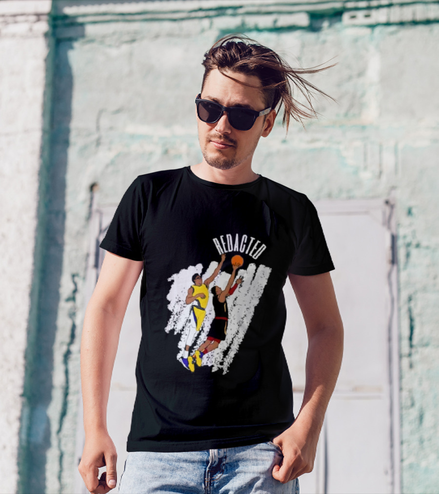 REDACTED Basketball Dunk T-Shirt