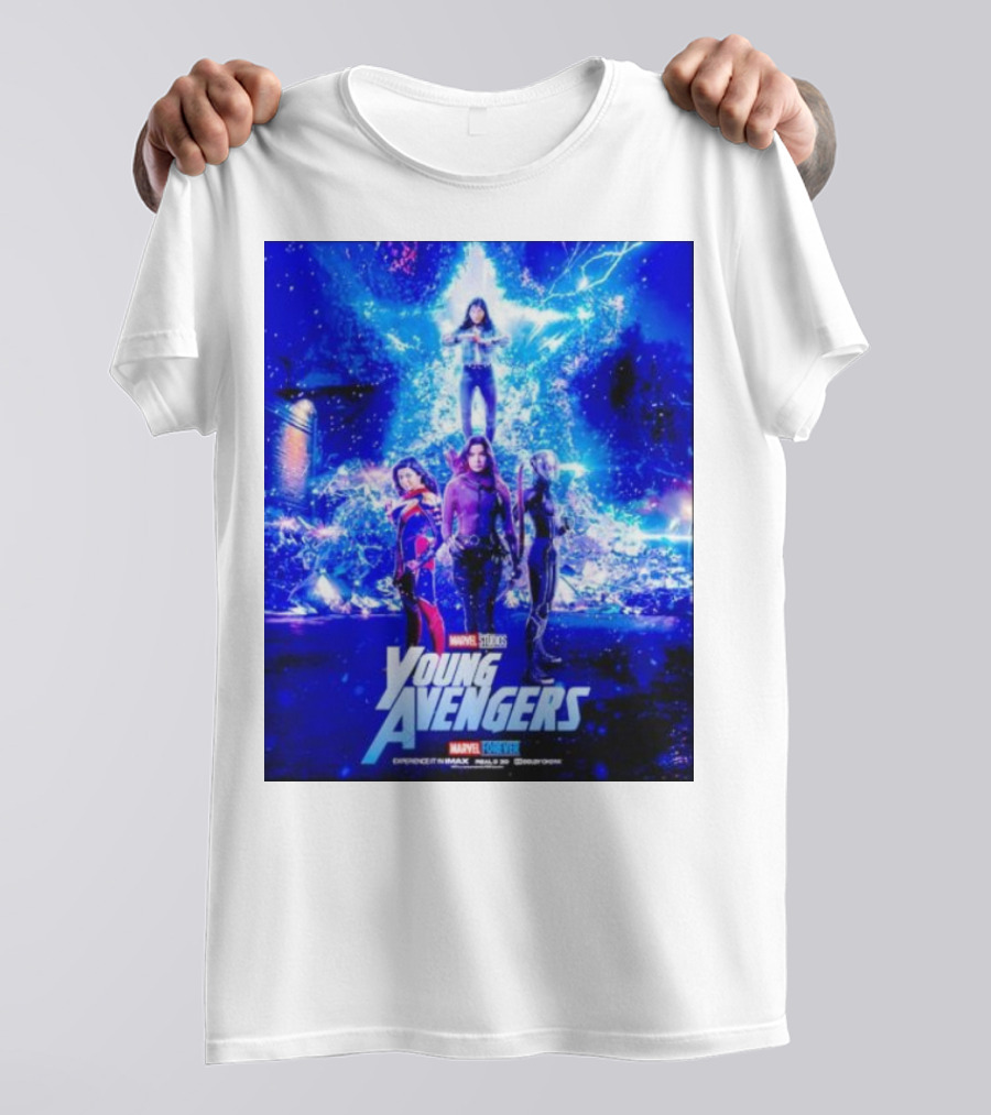 Marvel Studios Young Avengers Assemble Experience IMAX Coming Soon T-Shirt