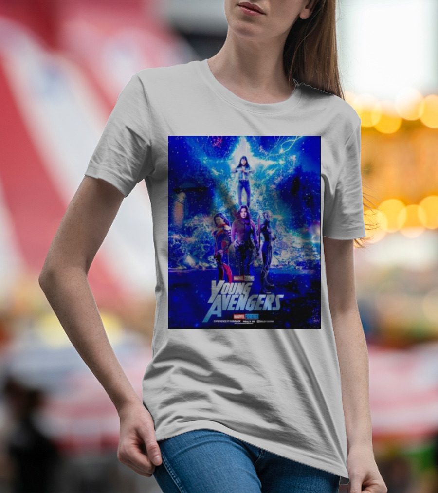 Marvel Studios Young Avengers Assemble Experience IMAX Coming Soon T-Shirt