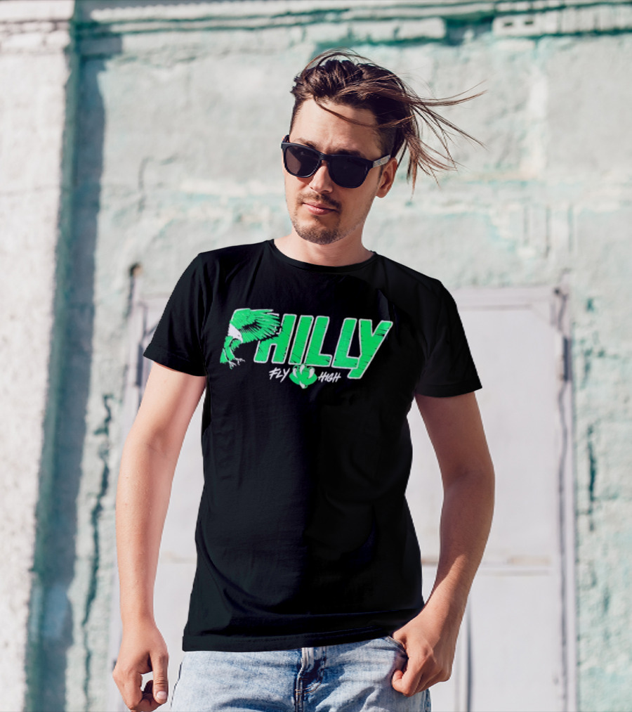 Philly Fly High Football Eagle T-Shirt
