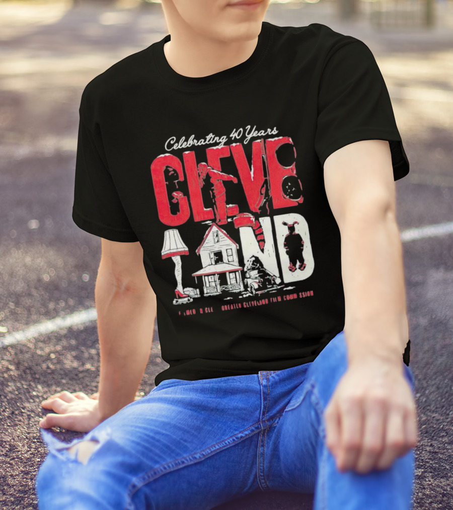 Celebrating 40 Years Cleveland Greater Cleveland Film Commission T-Shirt