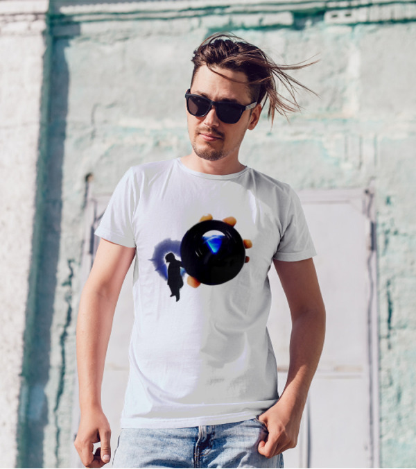 Djomusic Decide Blue Sphere T-Shirt