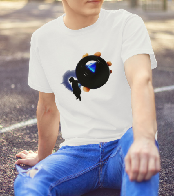 Djomusic Decide Blue Sphere T-Shirt