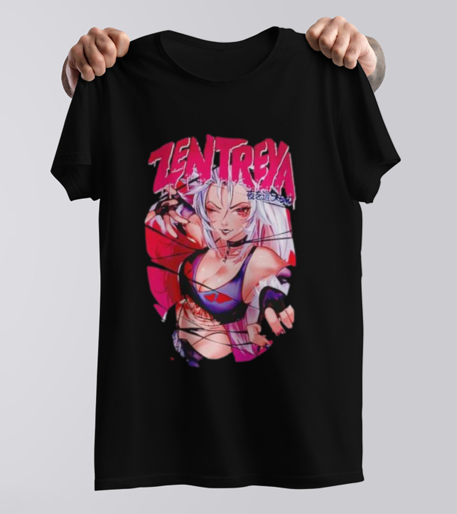 Zentreya Anime Character Halloween Wolf Treya T-Shirt