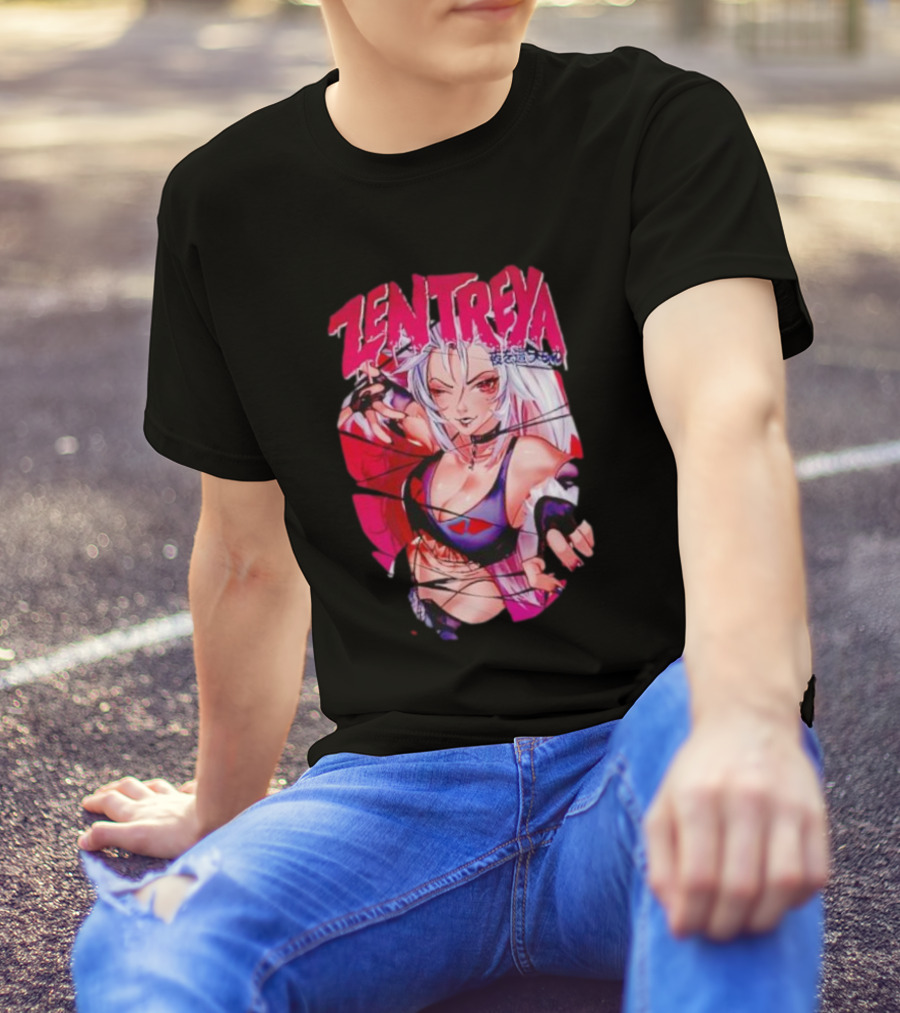 Zentreya Anime Character Halloween Wolf Treya T-Shirt