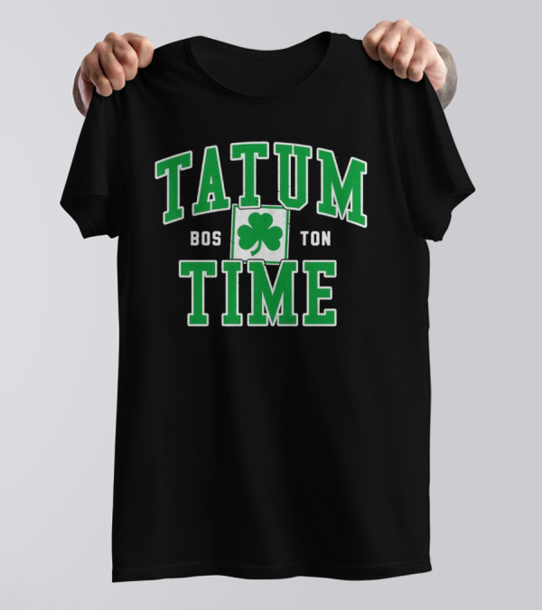 Tatum Time Boston Celtics Vintage T-Shirt