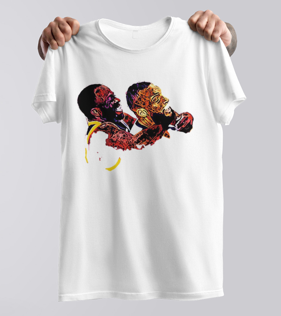 Rudy Gobert Draymond Green Headlock T-Shirt