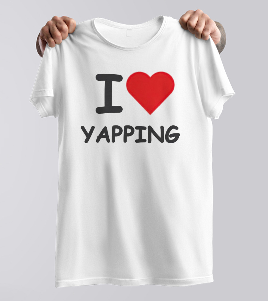 I Heart Yapping Enthusiast Passion T-Shirt