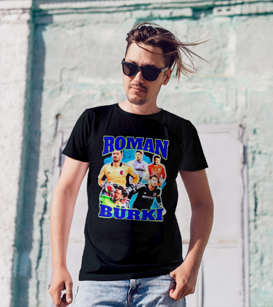 Roman Bürki Soccer Goalkeeper Collage Bootleg T-Shirt