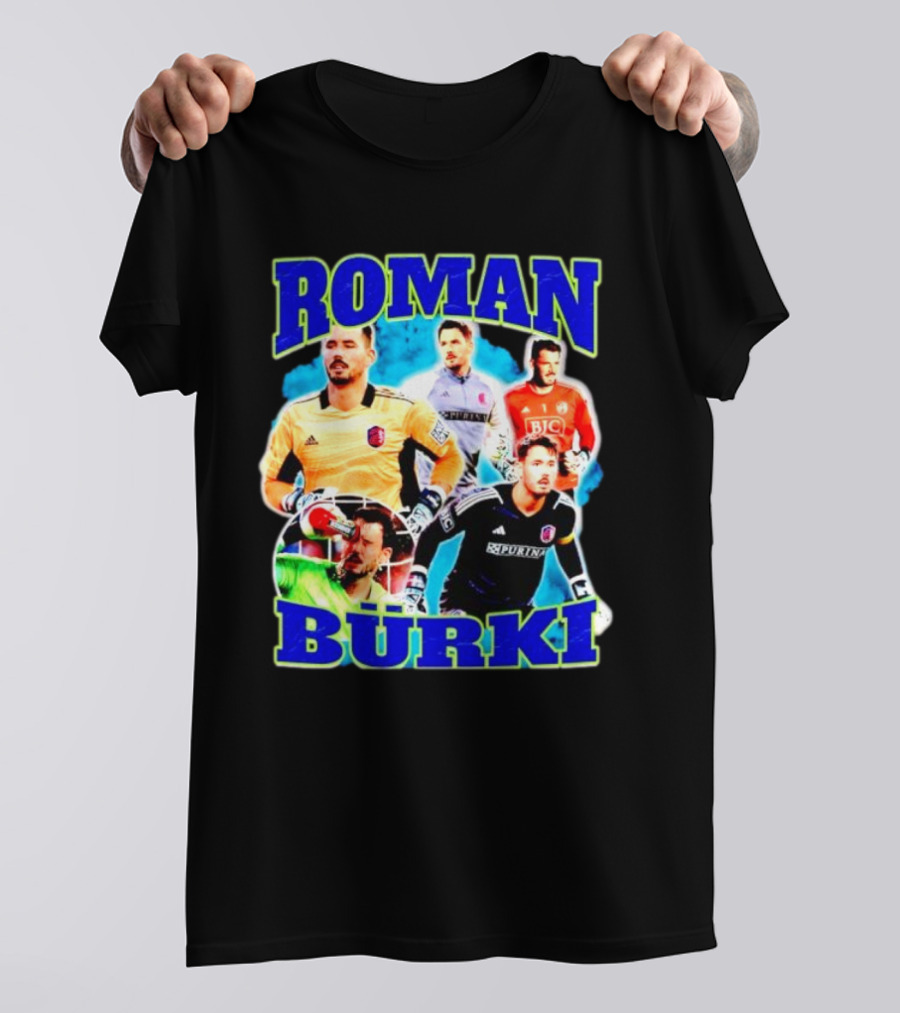 Roman Bürki Soccer Goalkeeper Collage Bootleg T-Shirt