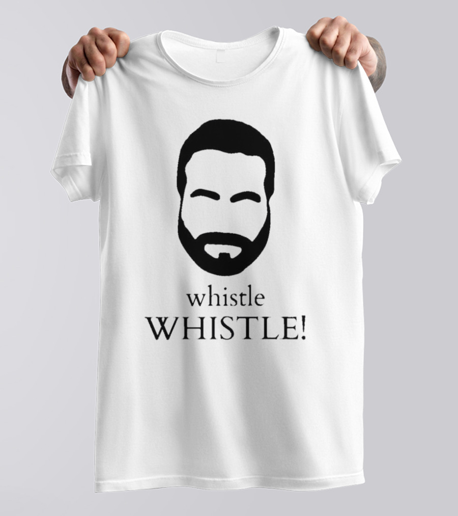 Whistle Whistle Roy Kent Bearded T-Shirt