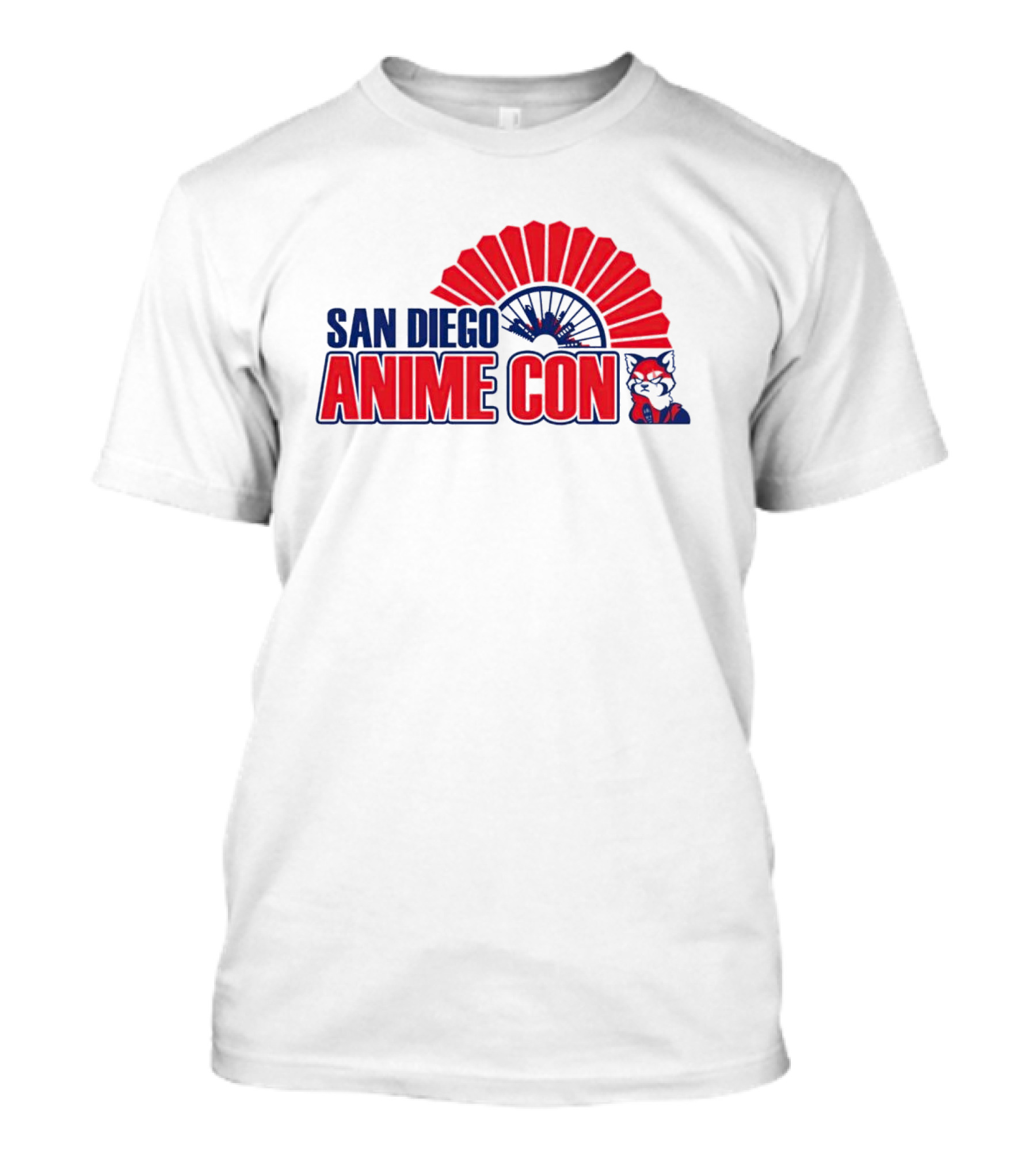 San Diego Anime Con Fan And Character T-Shirt
