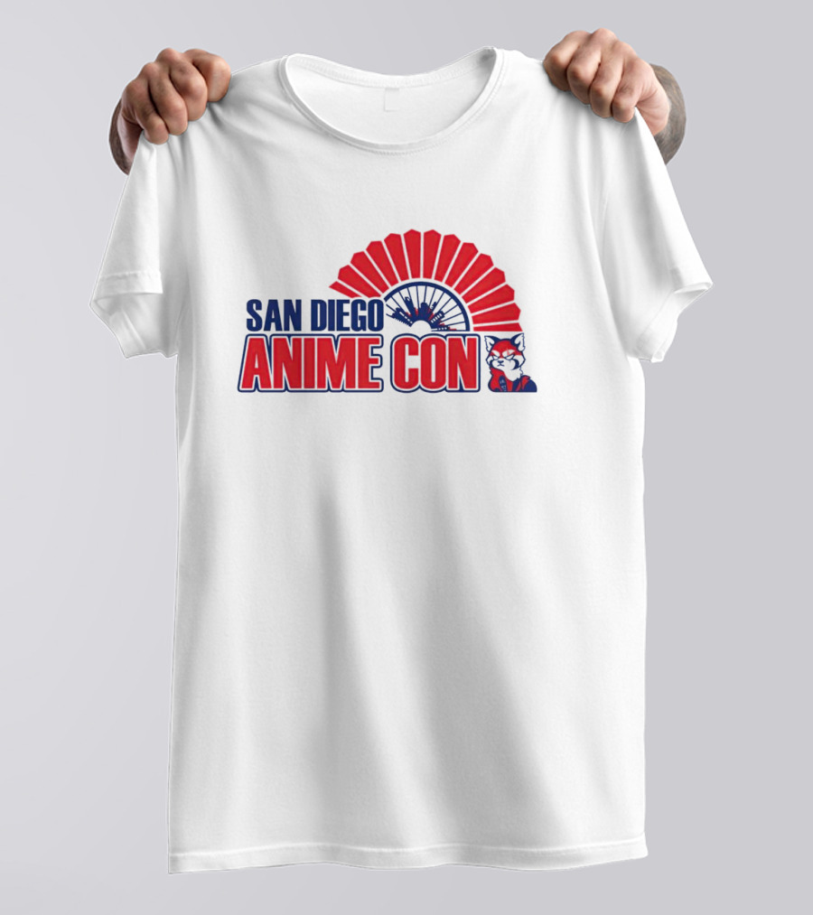 San Diego Anime Con Fan And Character T-Shirt