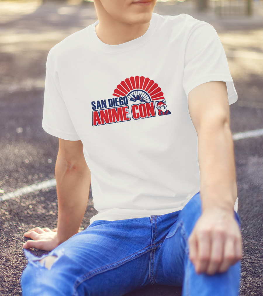 San Diego Anime Con Fan And Character T-Shirt