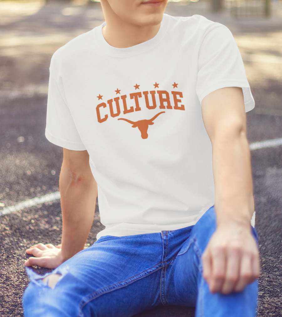 Texas Longhorns Culture Five Stars T-Shirt