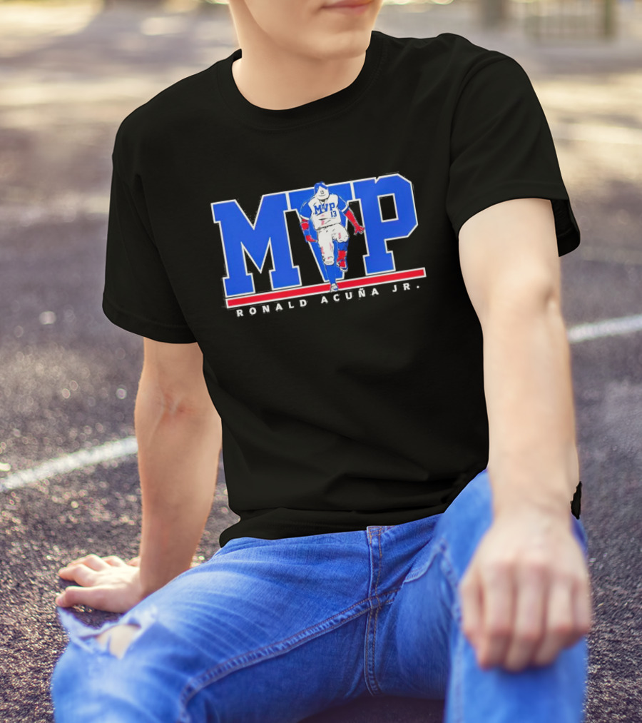 Ronald Acuña Jr MVP 13 Baseball Legend Atlanta T-Shirt