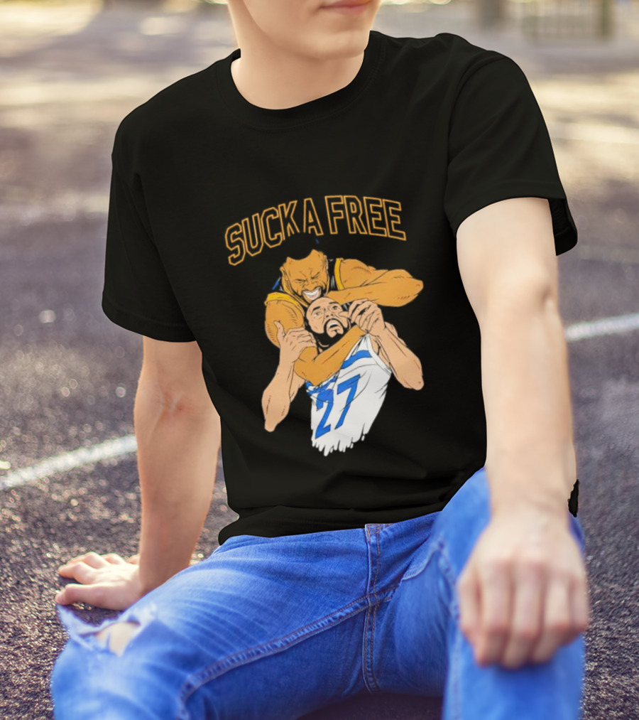 SUCKA FREE Dray Physical Play Basketball Meme T-Shirt