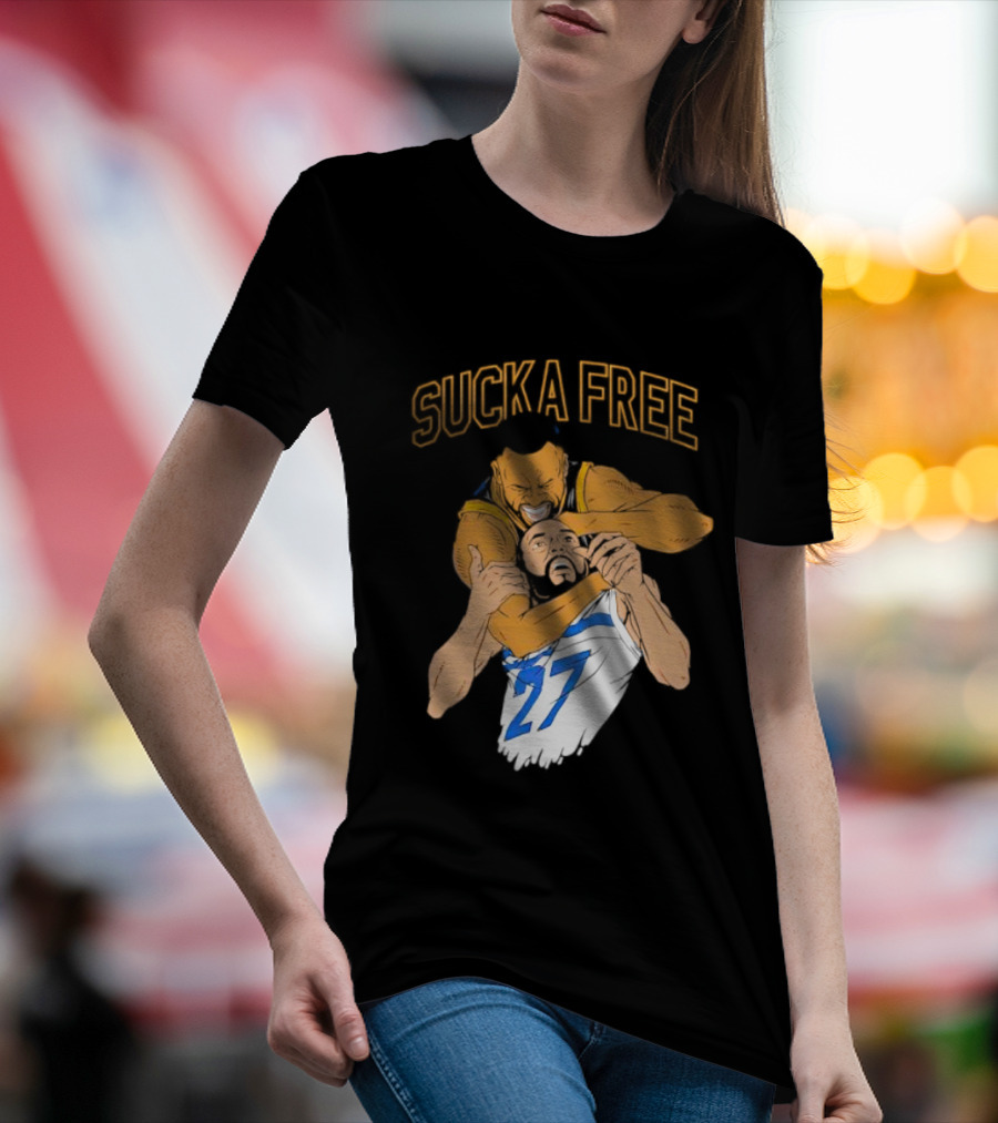 SUCKA FREE Dray Physical Play Basketball Meme T-Shirt