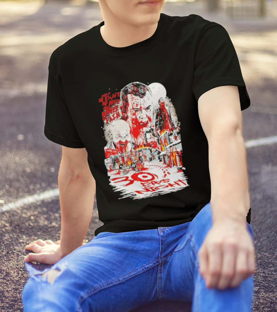 30 Days Of Night No Escape No Hope Only Hunger And Pain T-Shirt