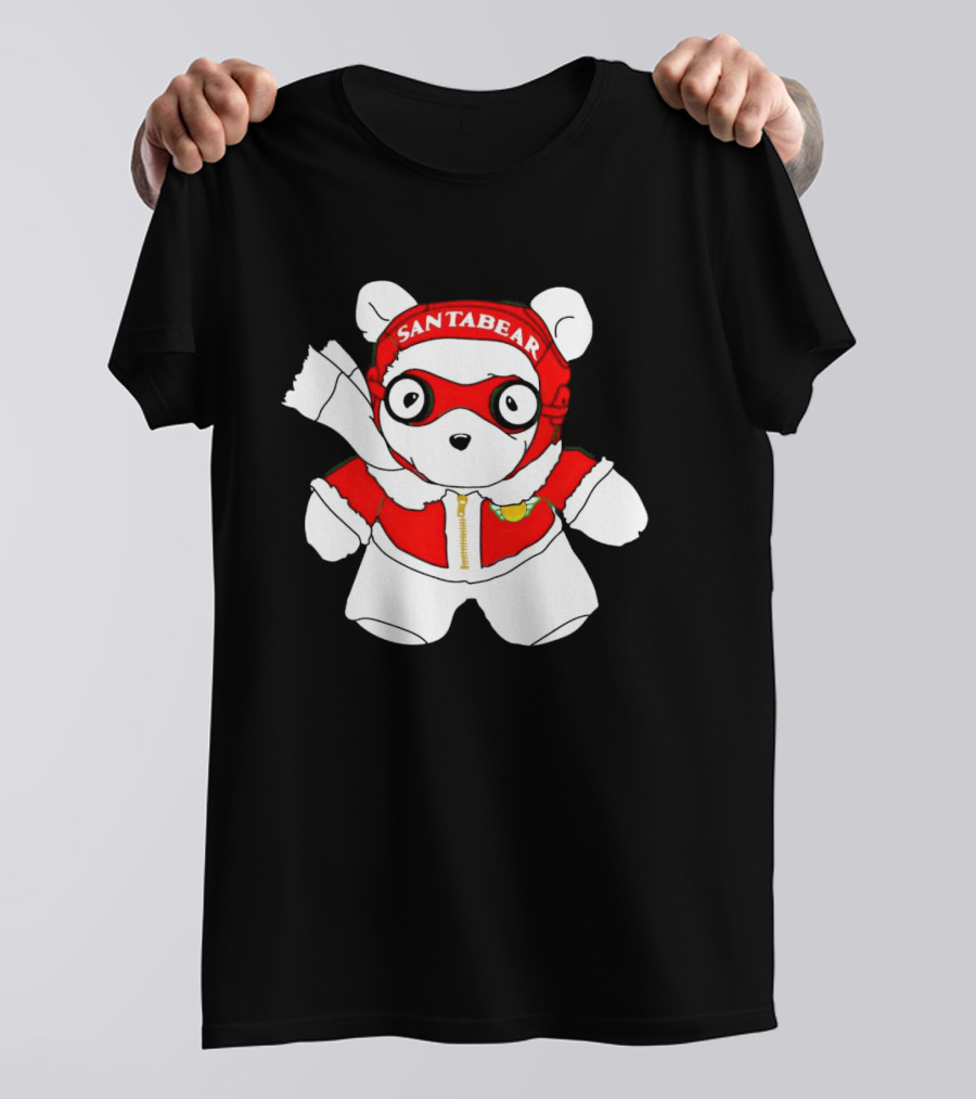 Santa Bear Aviator Christmas Minnesota T-Shirt