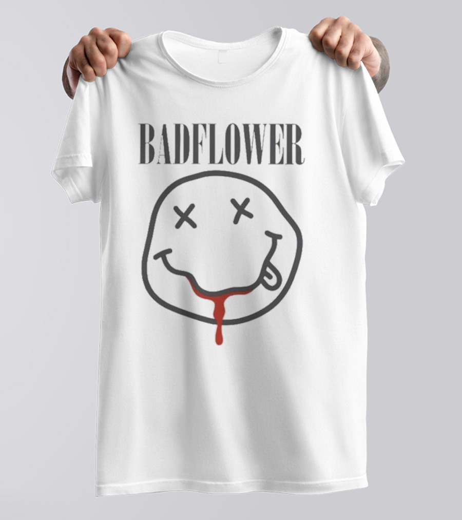 Badflower Smile Dripping Face T-Shirt