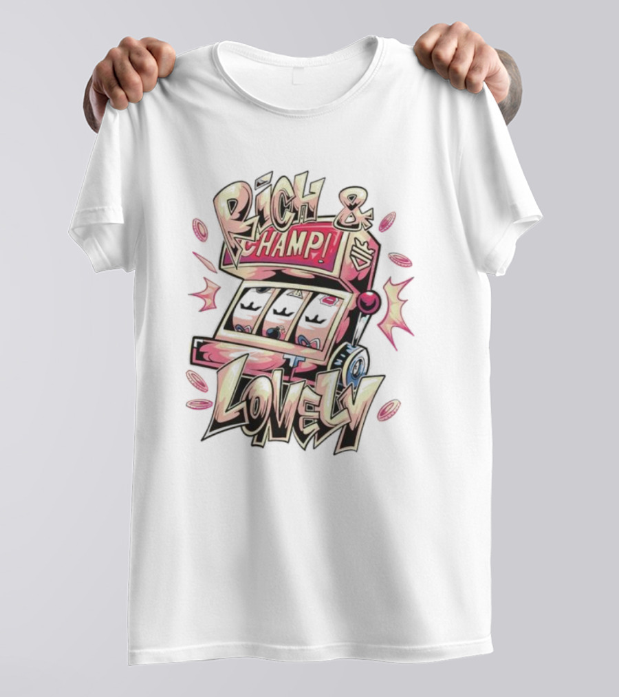 Rich And Champ Lovely Slot Machine Iconic T-Shirt
