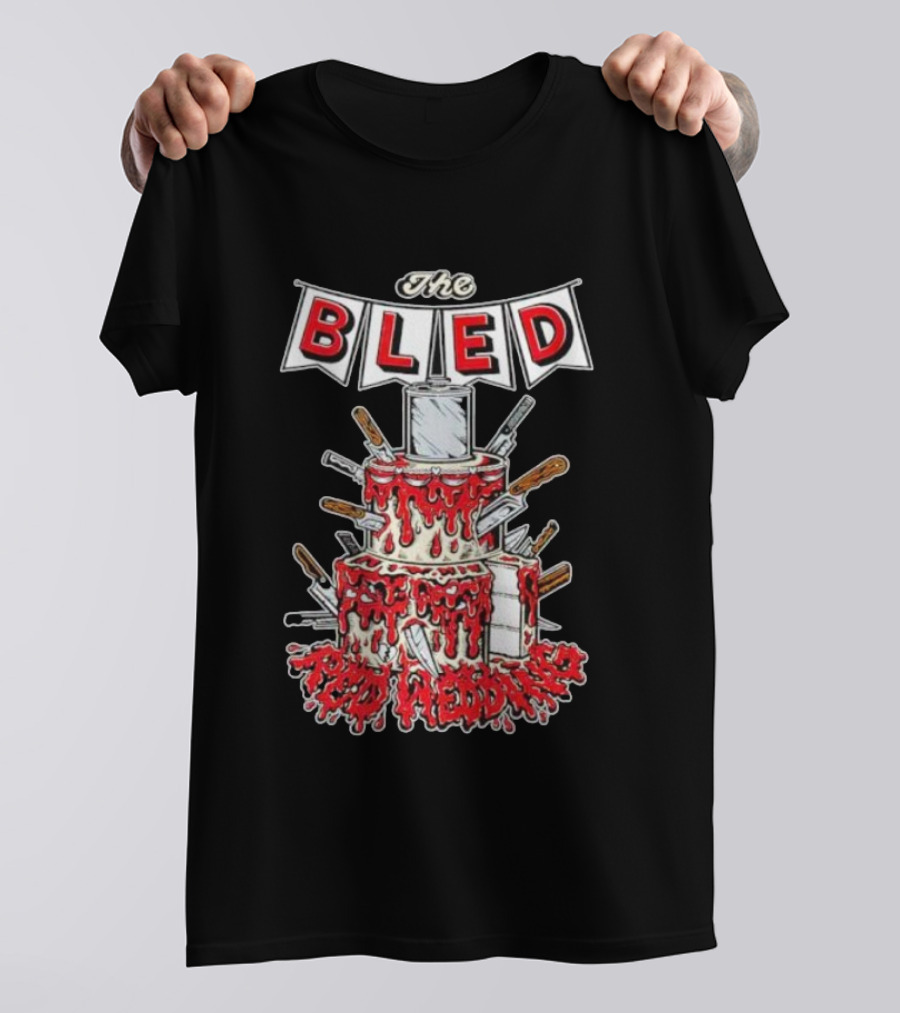 The Bled Red Wedding Bloody Knife Cake T-Shirt