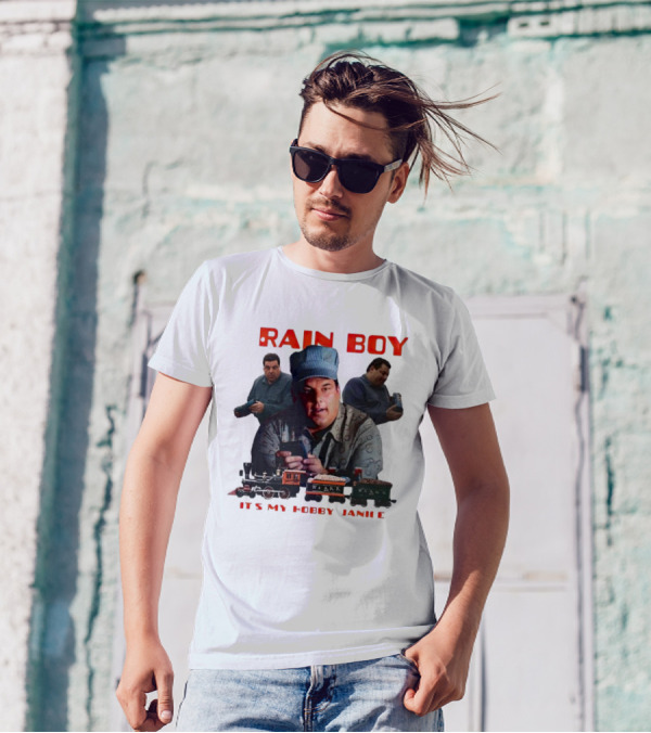 Tony Soprano Train Boy It's My Hobby Janice T-Shirt