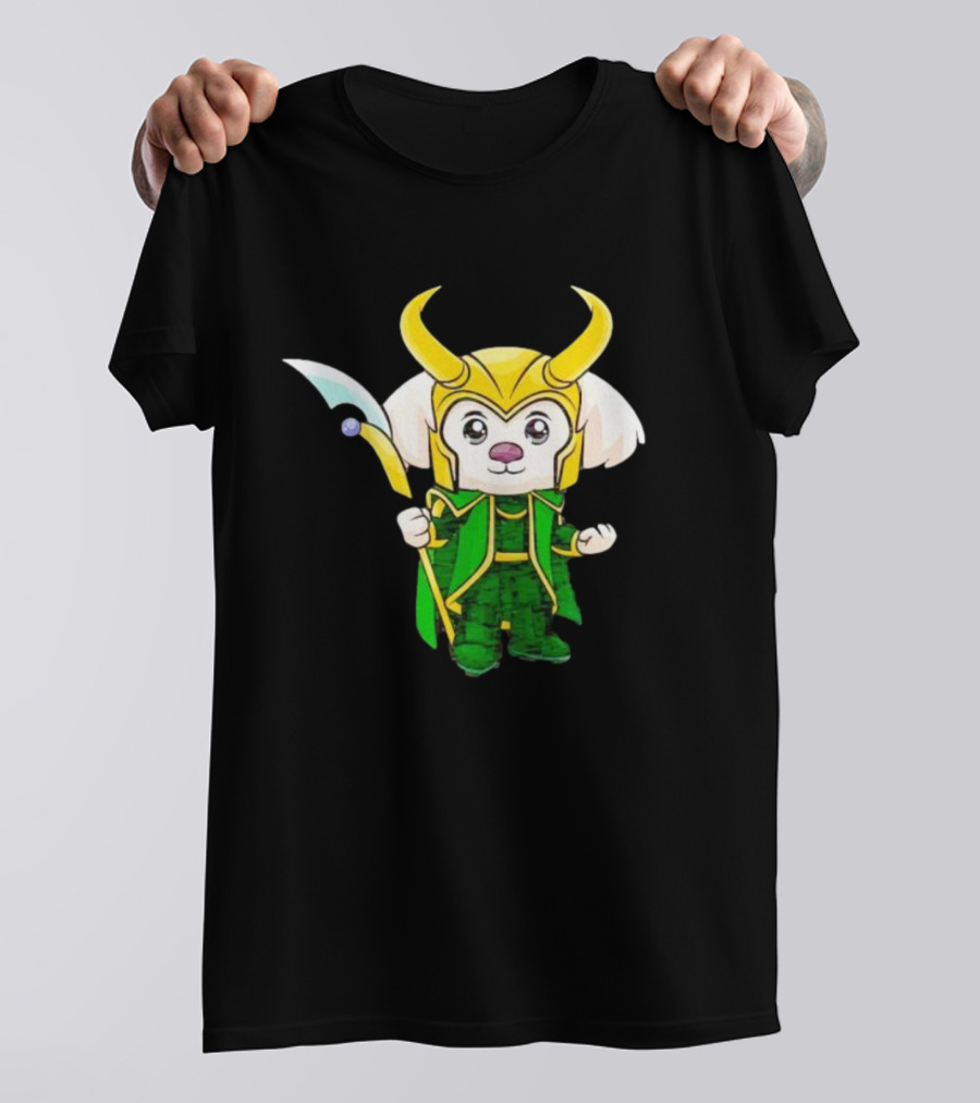 Trickster God Doug Loki Dog Version T-Shirt