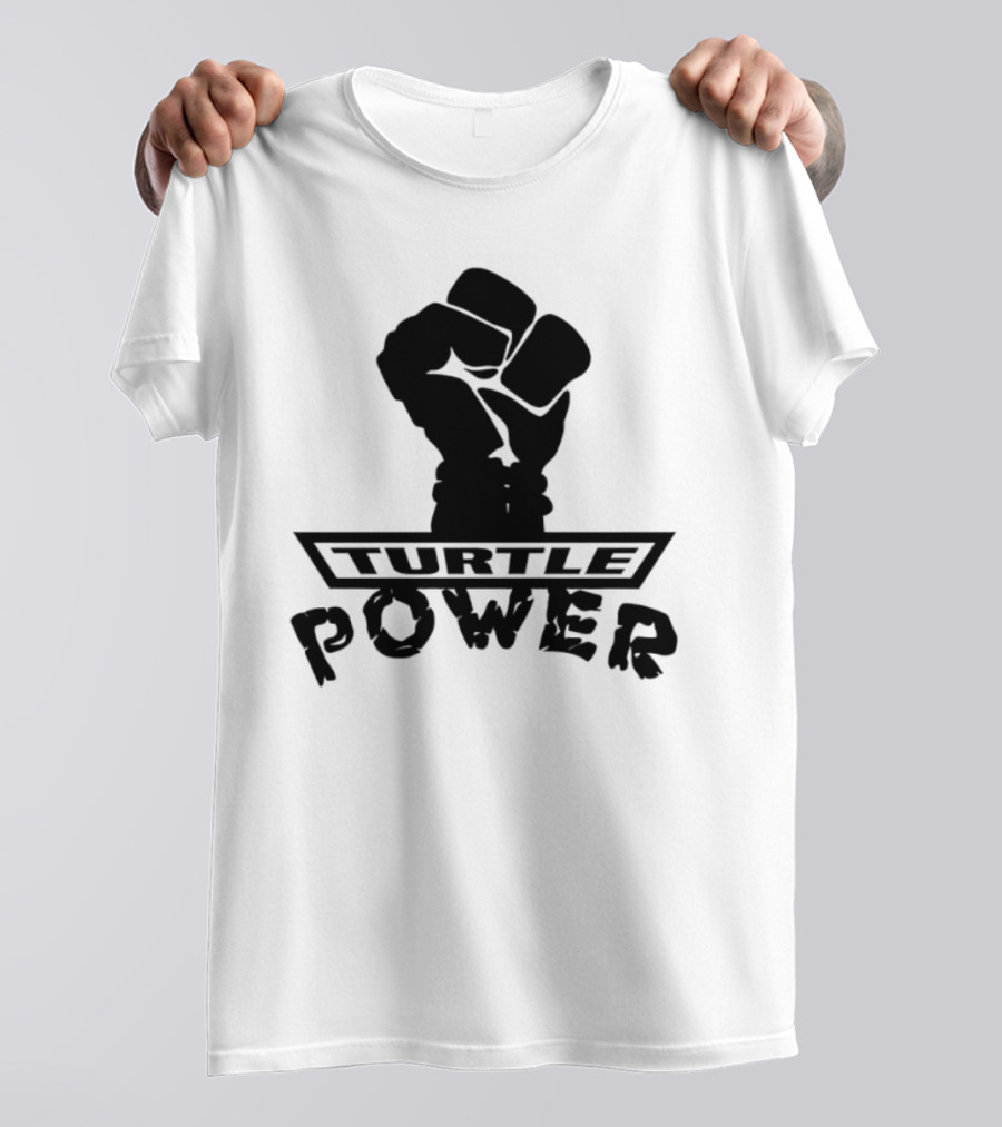 Turtle Power Fist Revolution Bold Iconic T-Shirt