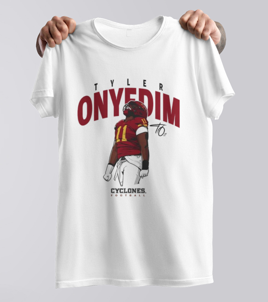 TYLER ONYEDIM Cyclones Football T-Shirt