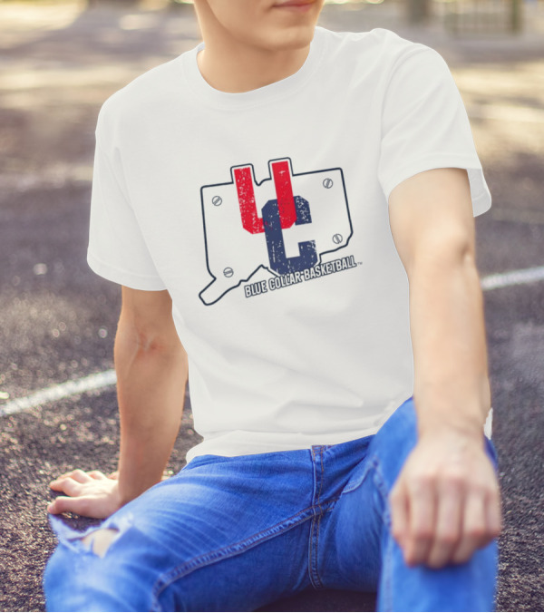 UC Blue Collar Basketball Connecticut T-Shirt