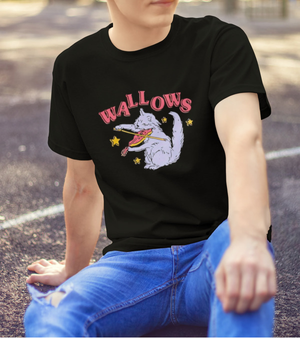 Wallows Playing Cat Fiddle With Stars T-Shirt