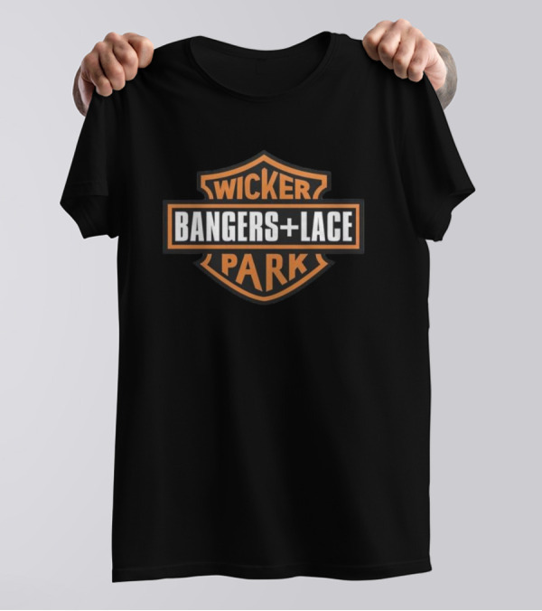 Wicker Park Bangers + Lace Shield Emblem T-Shirt