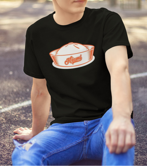 Miami Sailor Hat T-Shirt