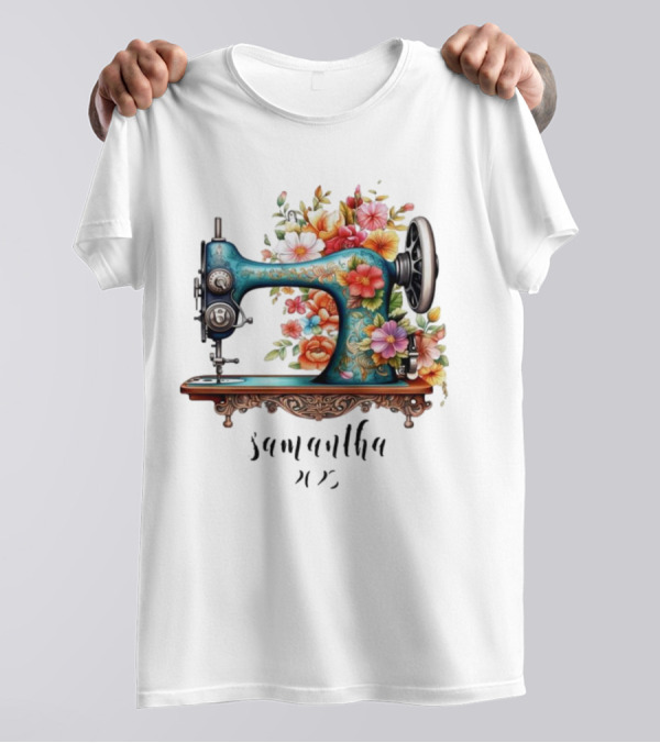 Sewing Machine Samantha Floral T-Shirt