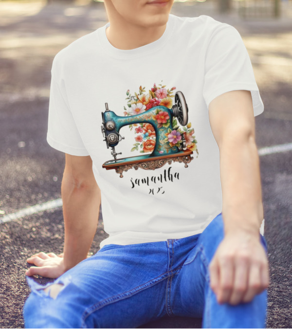 Sewing Machine Samantha Floral T-Shirt