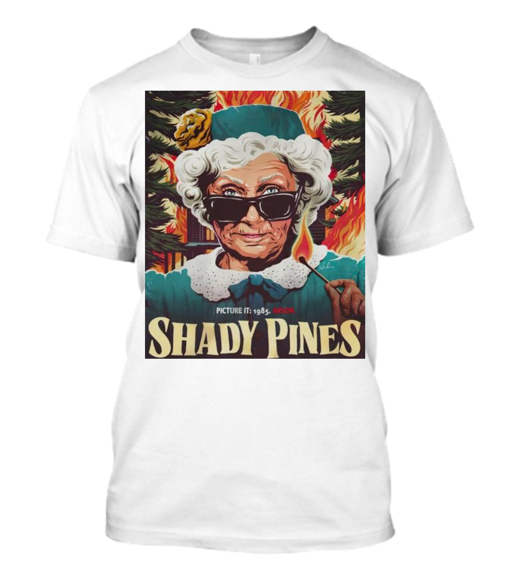 Shady Pines Picture It 1985 Grandma T-Shirt