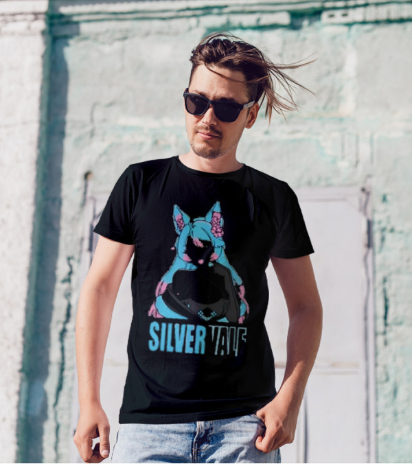 Silvervale Pastel Pop Anime Cat Ear Character T-Shirt