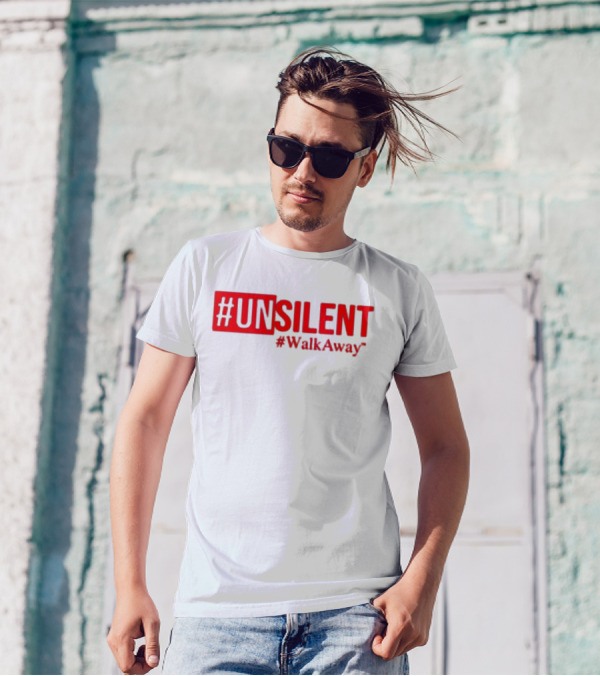 UNSILENT #WalkAway Movement Straka T-Shirt