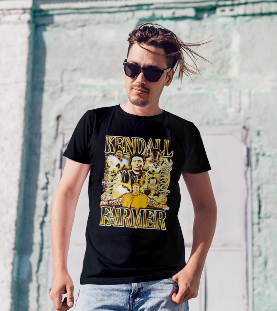 Kendall Buccii Farmer Appalachian Football Star T-Shirt