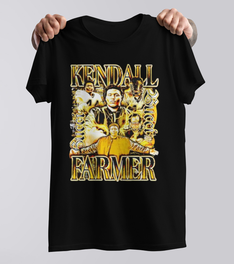 Kendall Buccii Farmer Appalachian Football Star T-Shirt