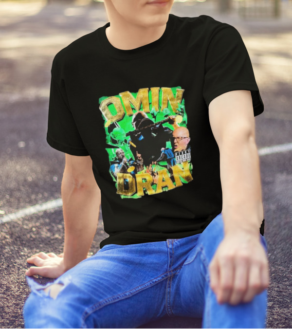 OMIN DRAN Arcade Vintage Parental Advisory T-Shirt