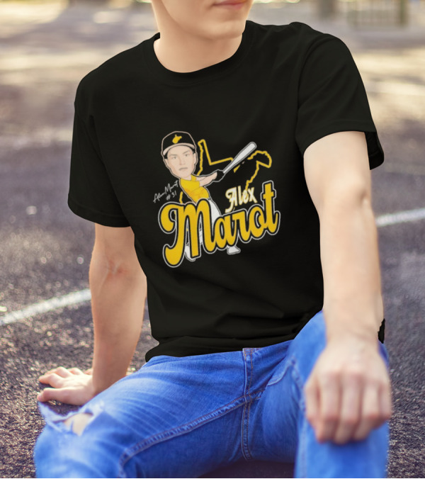 Alex Marot #51 Baseball West Virginia Icon 2023-2024 T-Shirt