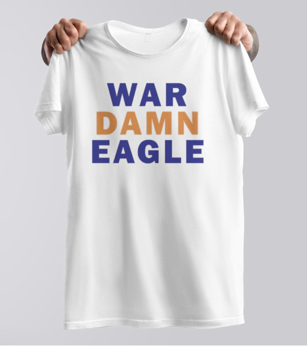 Auburn Tigers War Damn Eagle T-Shirt